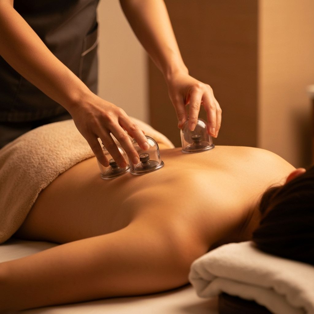 Therapeutic Massage with Cupping - Advanced Therapy at Victoria Park Spa North York