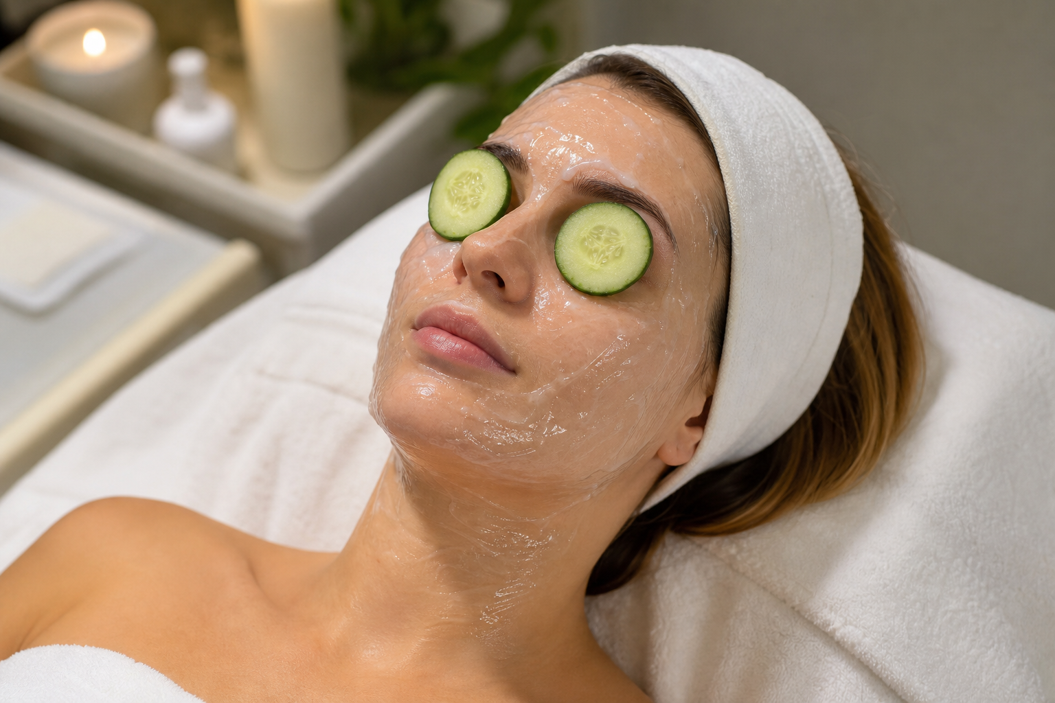 Clinical facial treatment at Victoria Park Spa & Wellness Centre