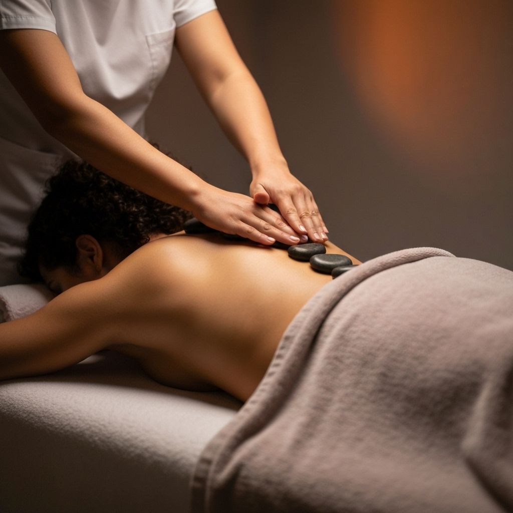 Hot Stone Massage at Victoria Park Spa & Wellness Centre